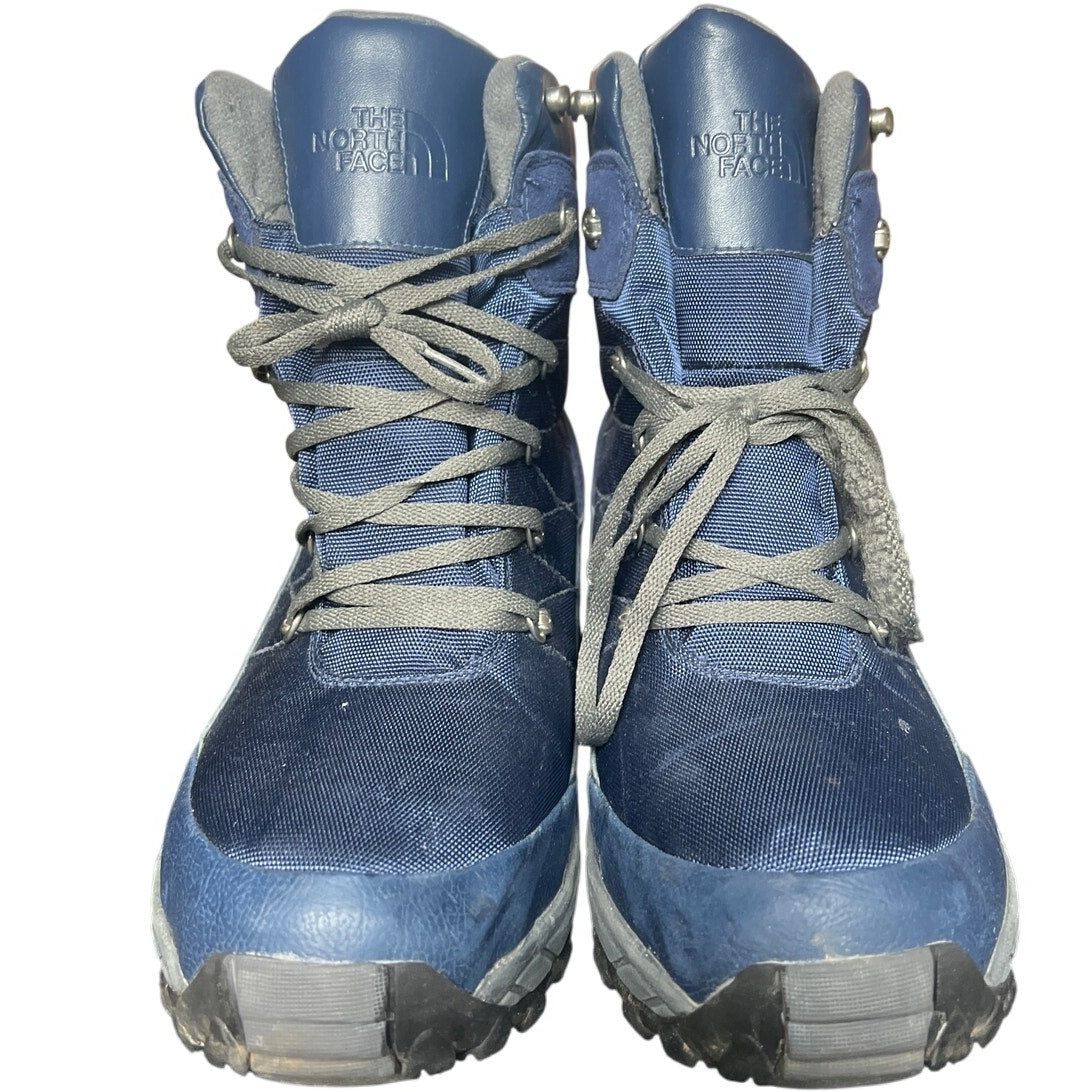 The North Face Waterproof Men's Size 12 Chilkat Cosmic Blue Hiking Boots