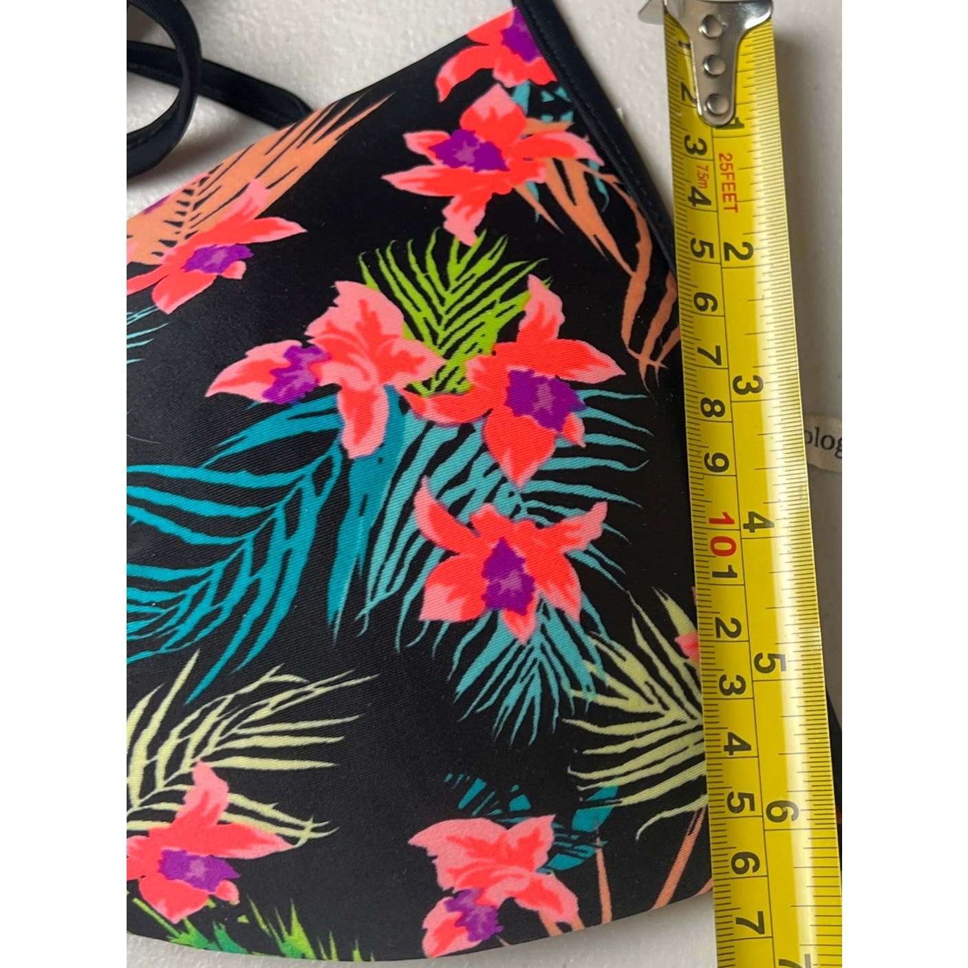 Urbanology Swim Floral Print Top Bikini Size XL
