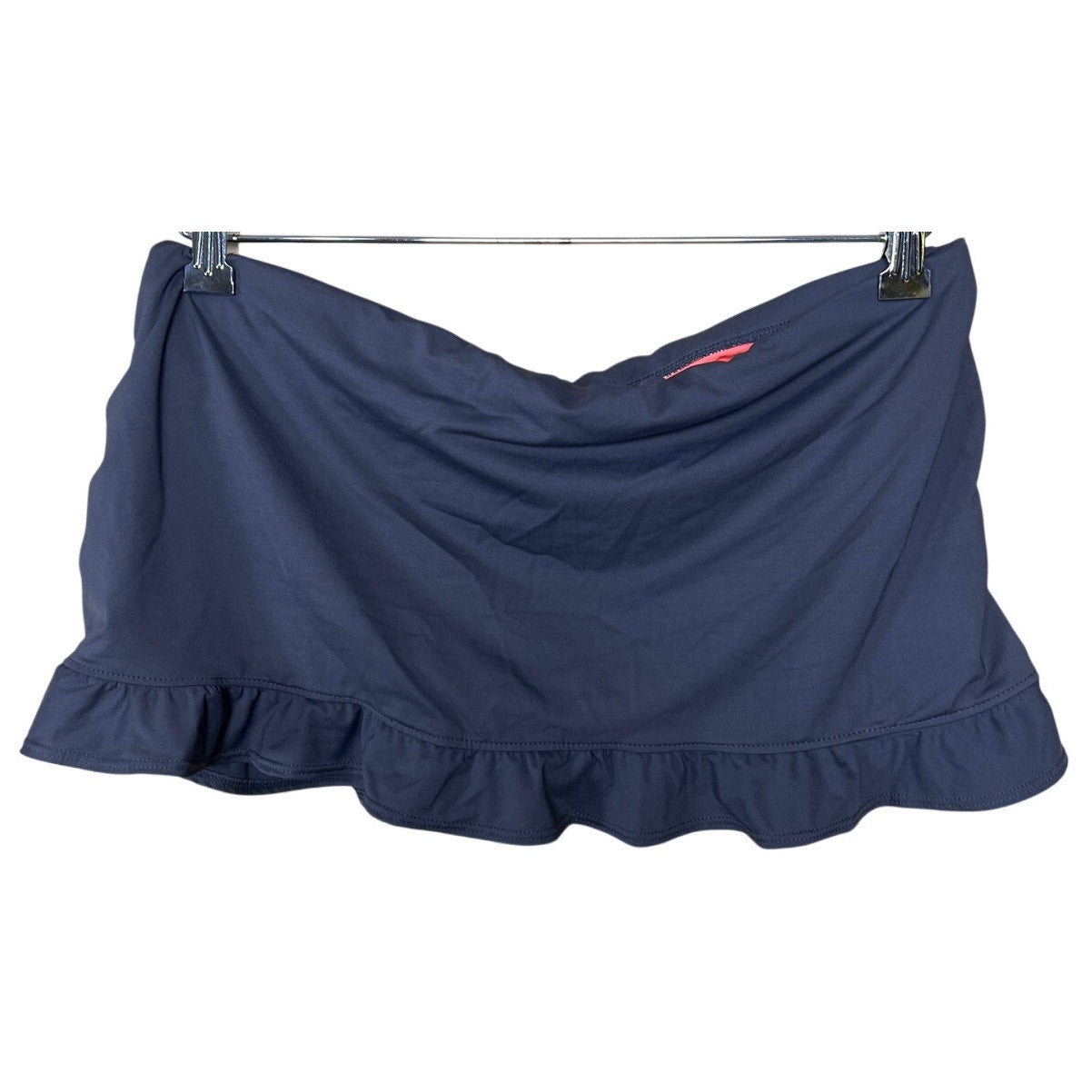 Athleta Size medium NWT Women's Mini Skirt Shirred Ruffle Navy
