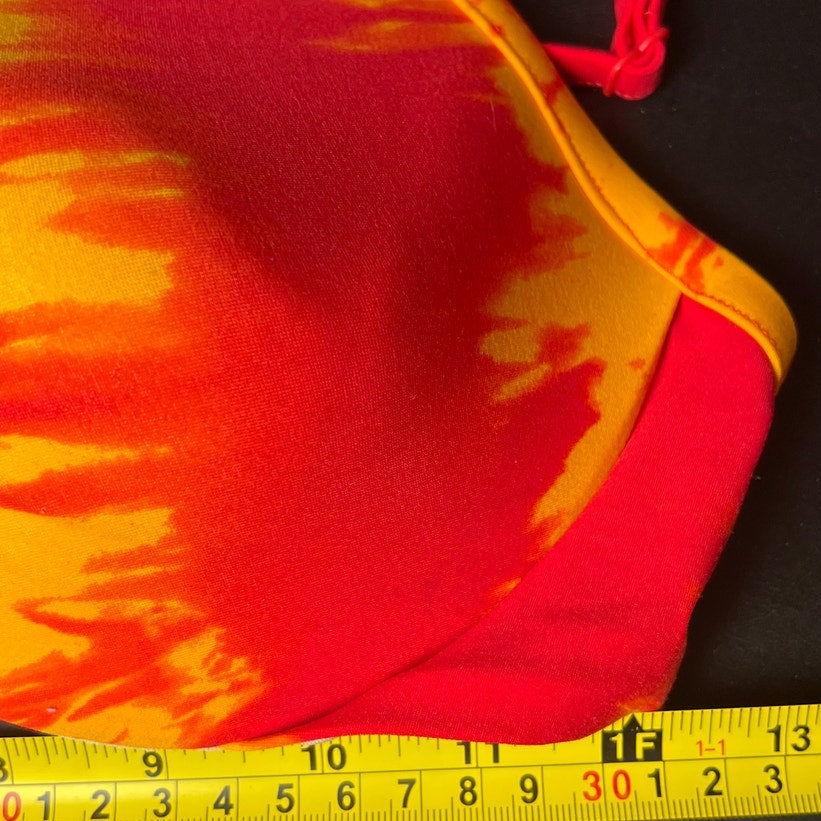Victoria Secret XL 36C high Waisted Red Swimwear 2 Piece