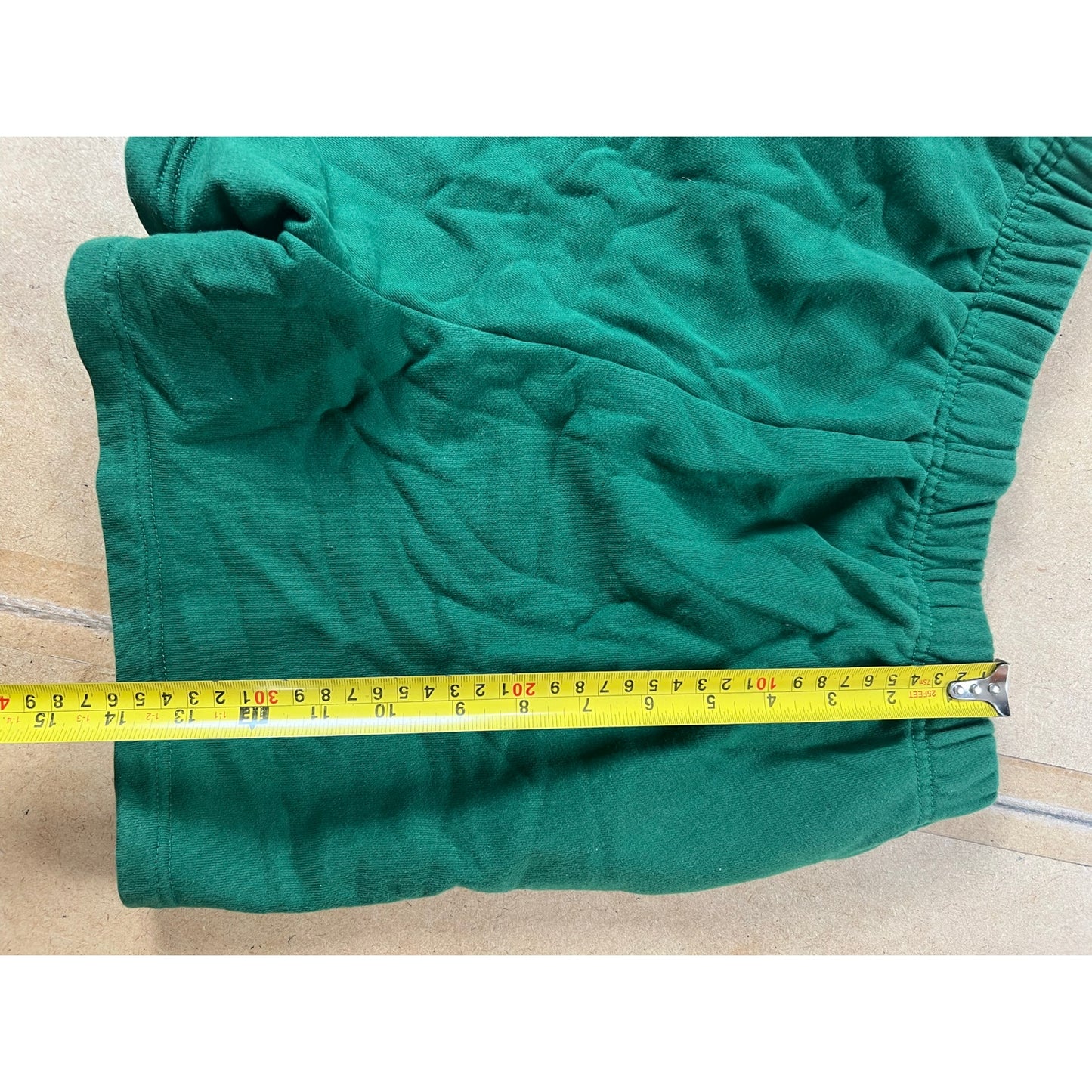 CODIRMA Mens Medium Green French Terry Sweat Shorts Elastic Waist Activewear