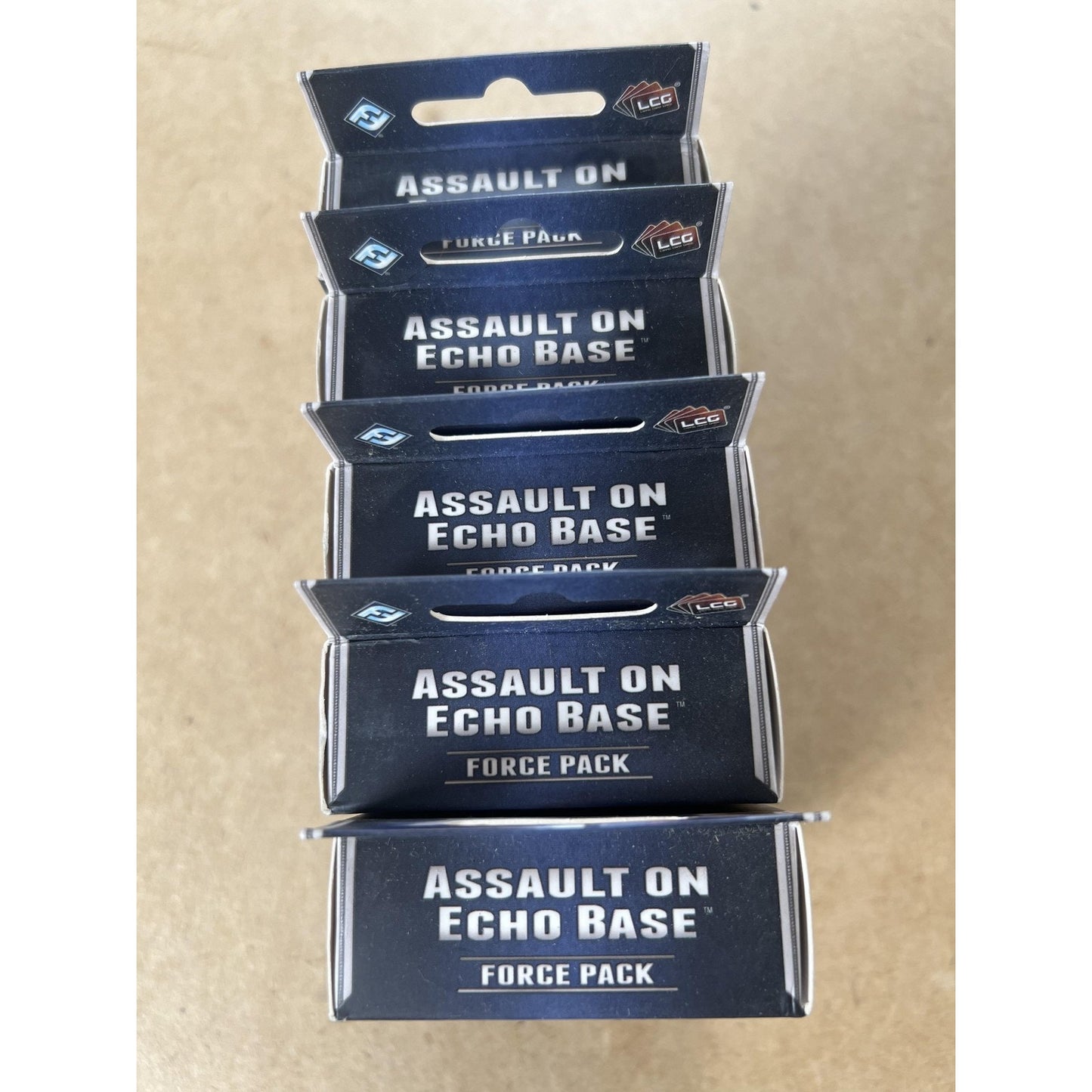 Fantasy Flight Games Star Trek The Card Game Assault On Echo Base Lot Of 5