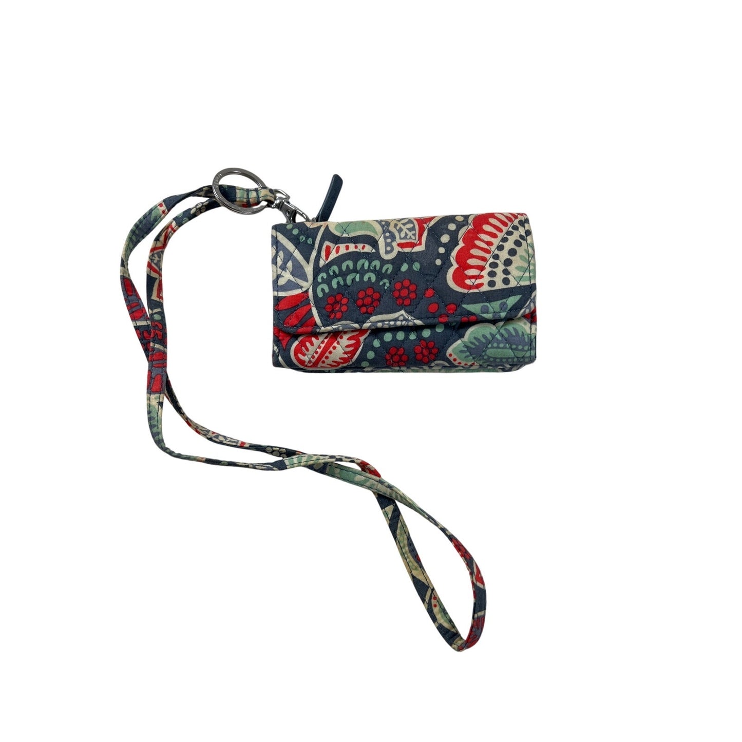 Vera Bradley Wristlet With Multiple Compartments Floral Print