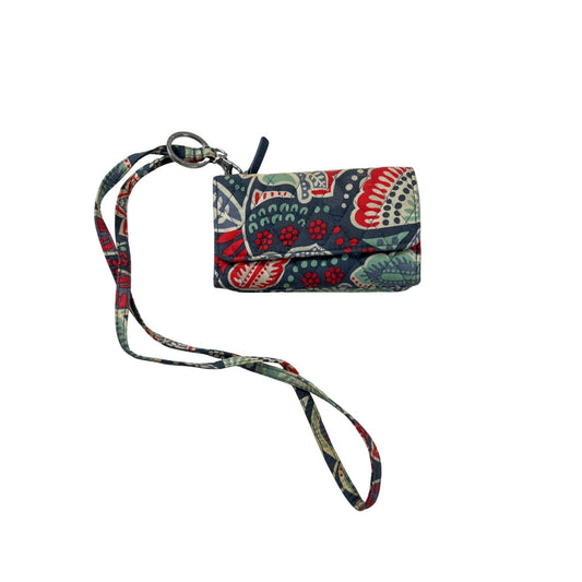 Vera Bradley Wristlet With Multiple Compartments Floral Print