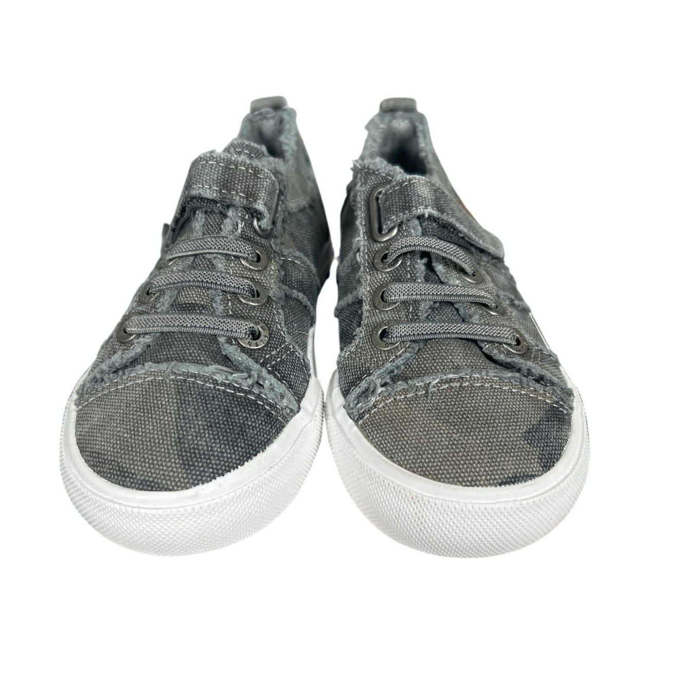 NWT Blowfish Malibu Gray Camo Canvas Kids Size 12