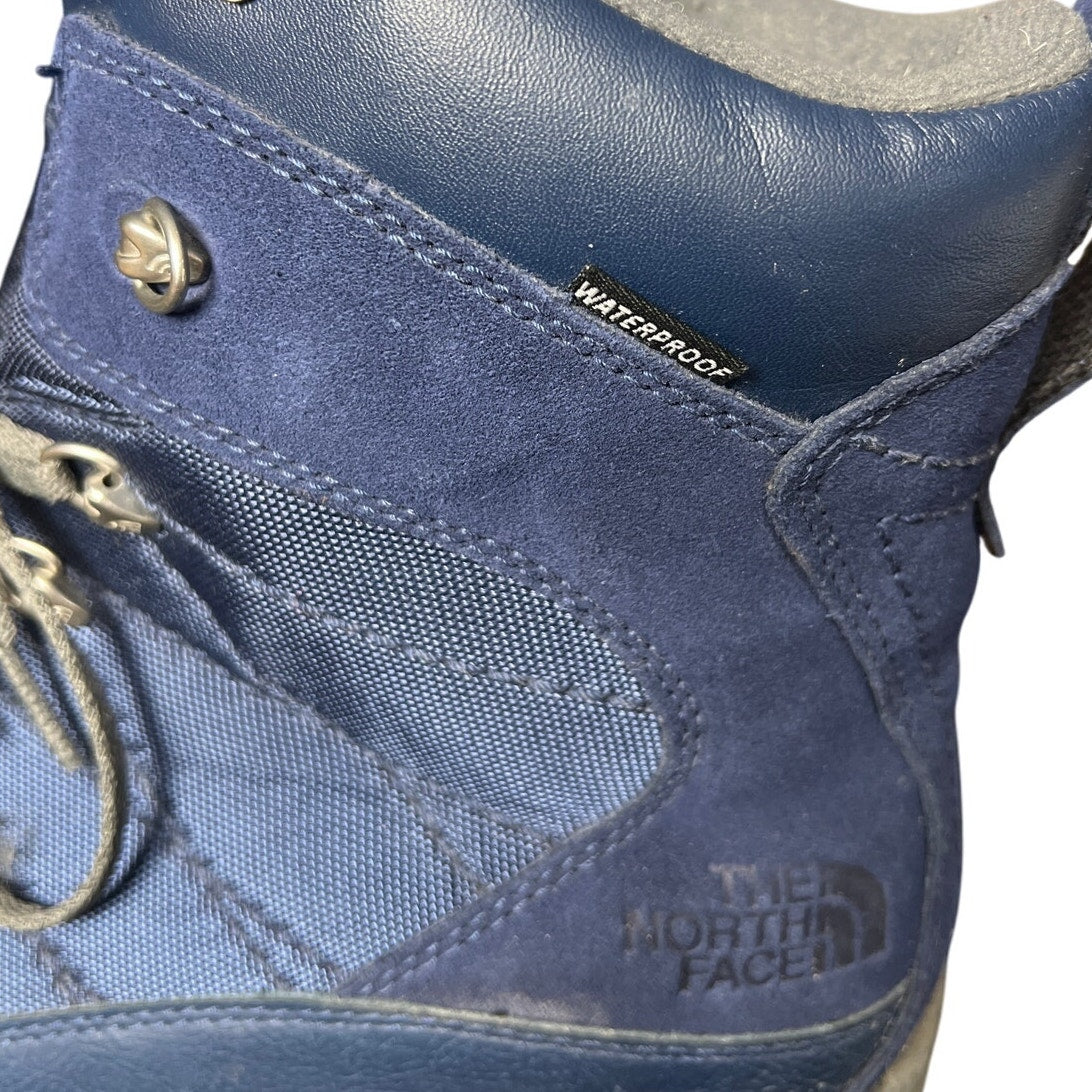 The North Face Waterproof Men's Size 12 Chilkat Cosmic Blue Hiking Boots