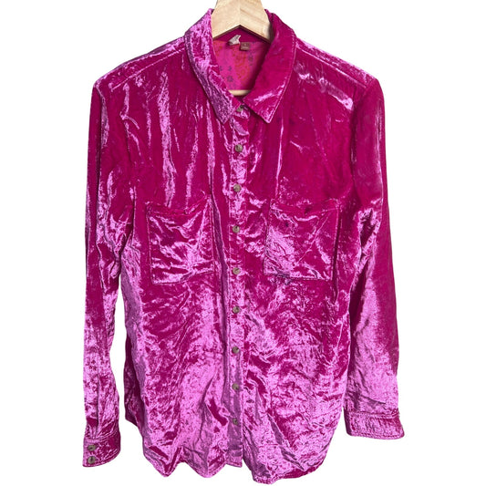Anthropologie The Hadley Relaxed Buttondown Small *Minor Stains*