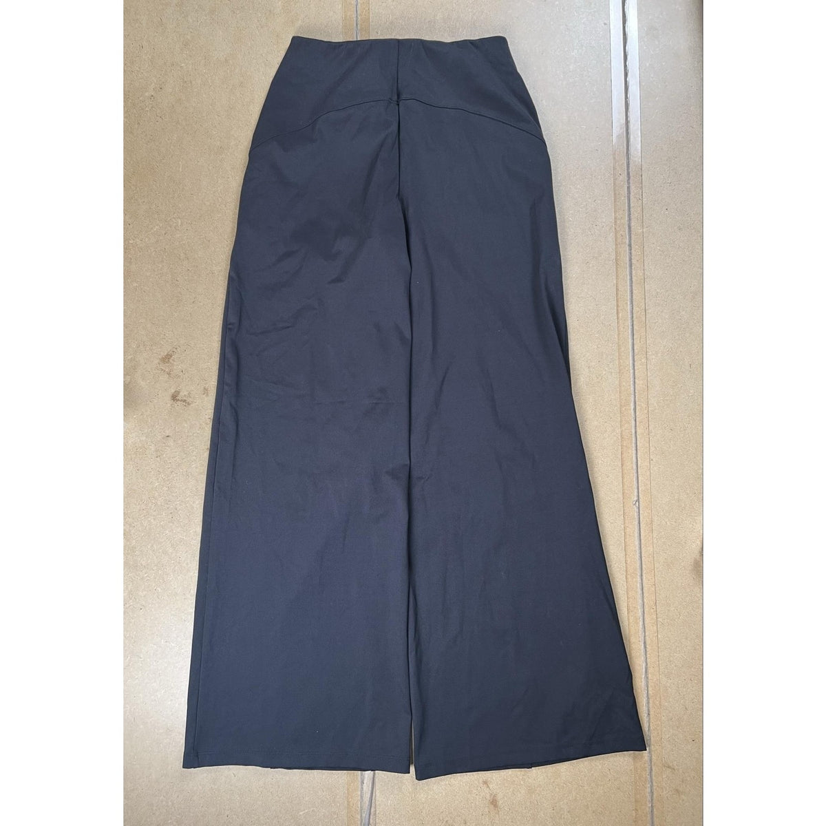 Gap Pants Womens S Black Ponte Pull On Elastic Waist Pockets Stretch Workwear