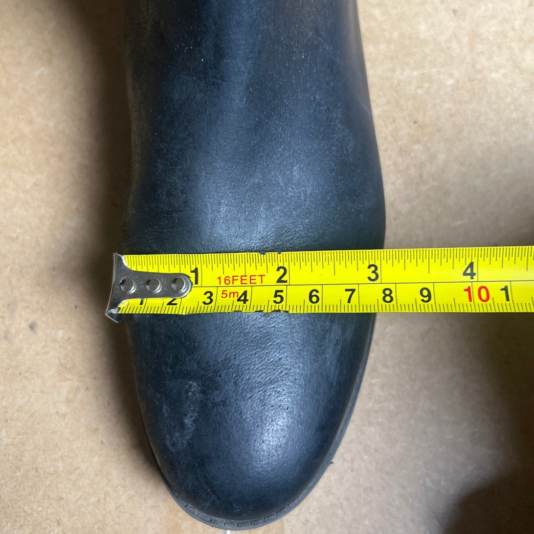 Frye & Co Tall Black Leather Pull On Equestrian Riding Boot Size 8
