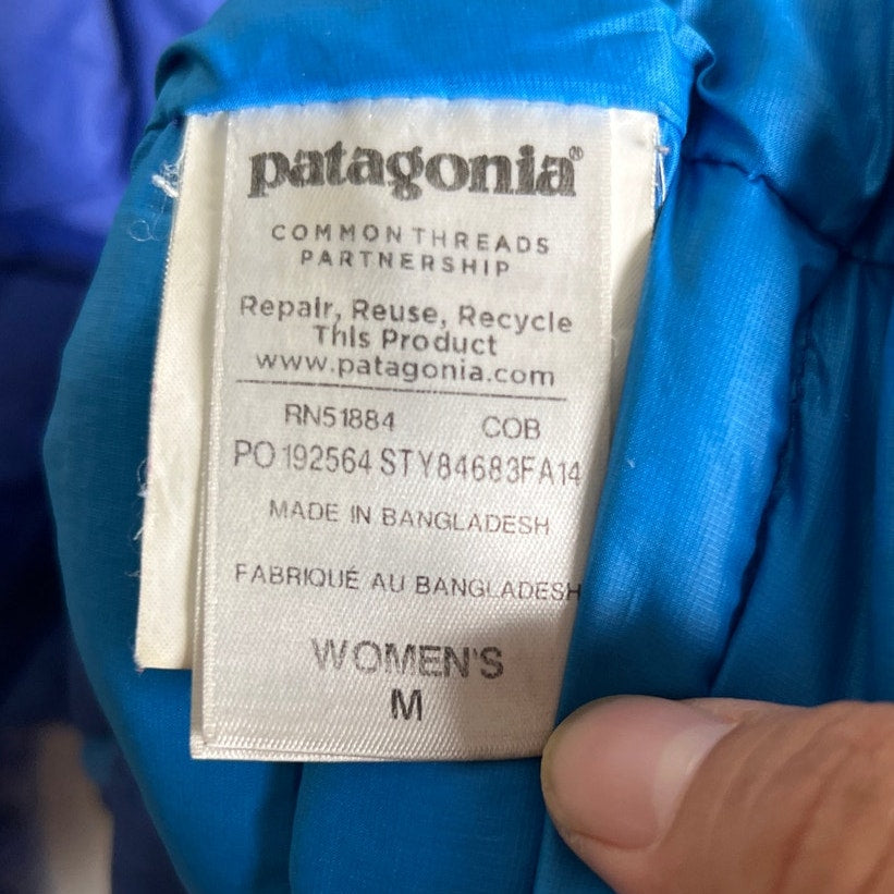 Patagonia Women's Size M Blue Nano Puff Jacket