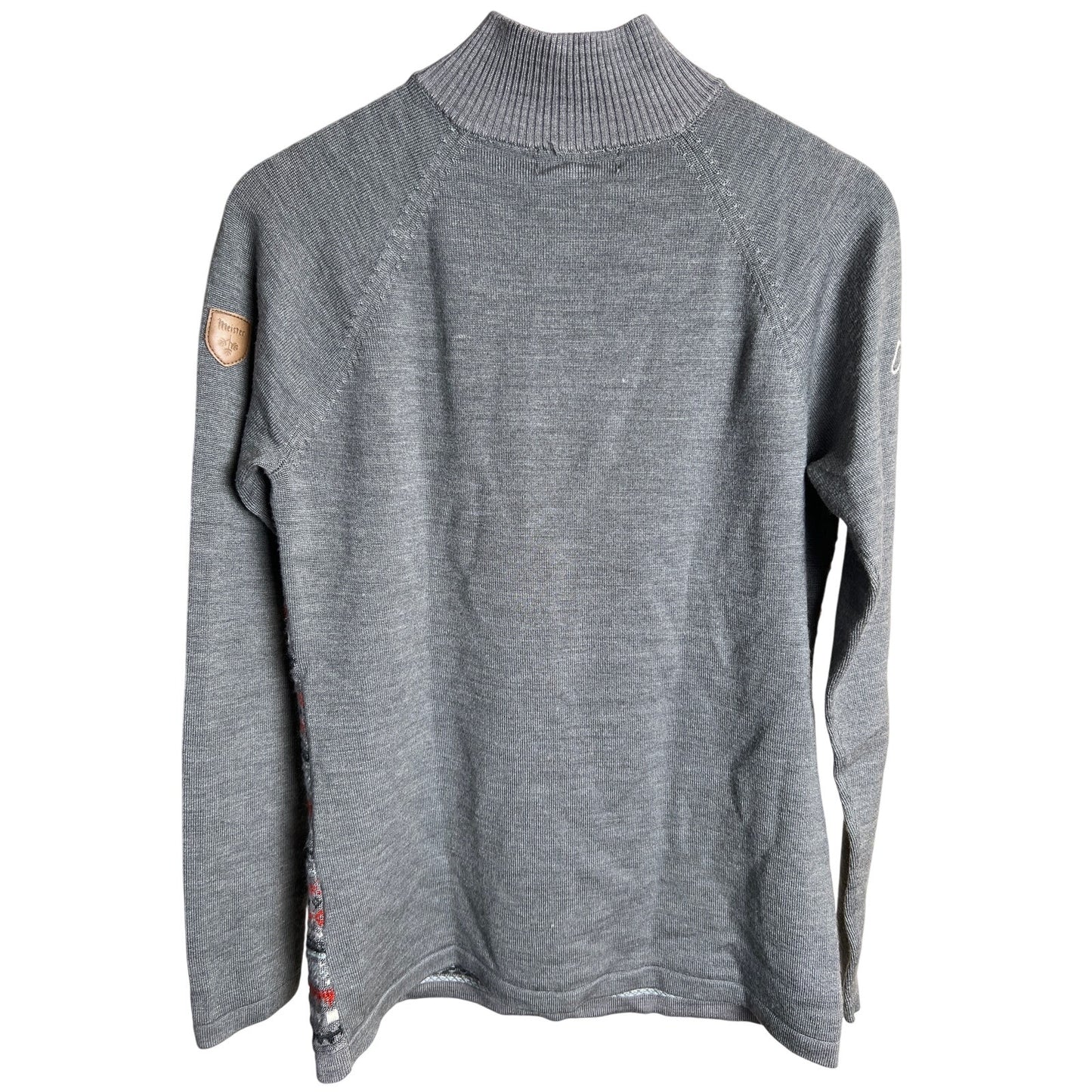 Meister Large 1/4 Zip Wool Blend Men's Sweater