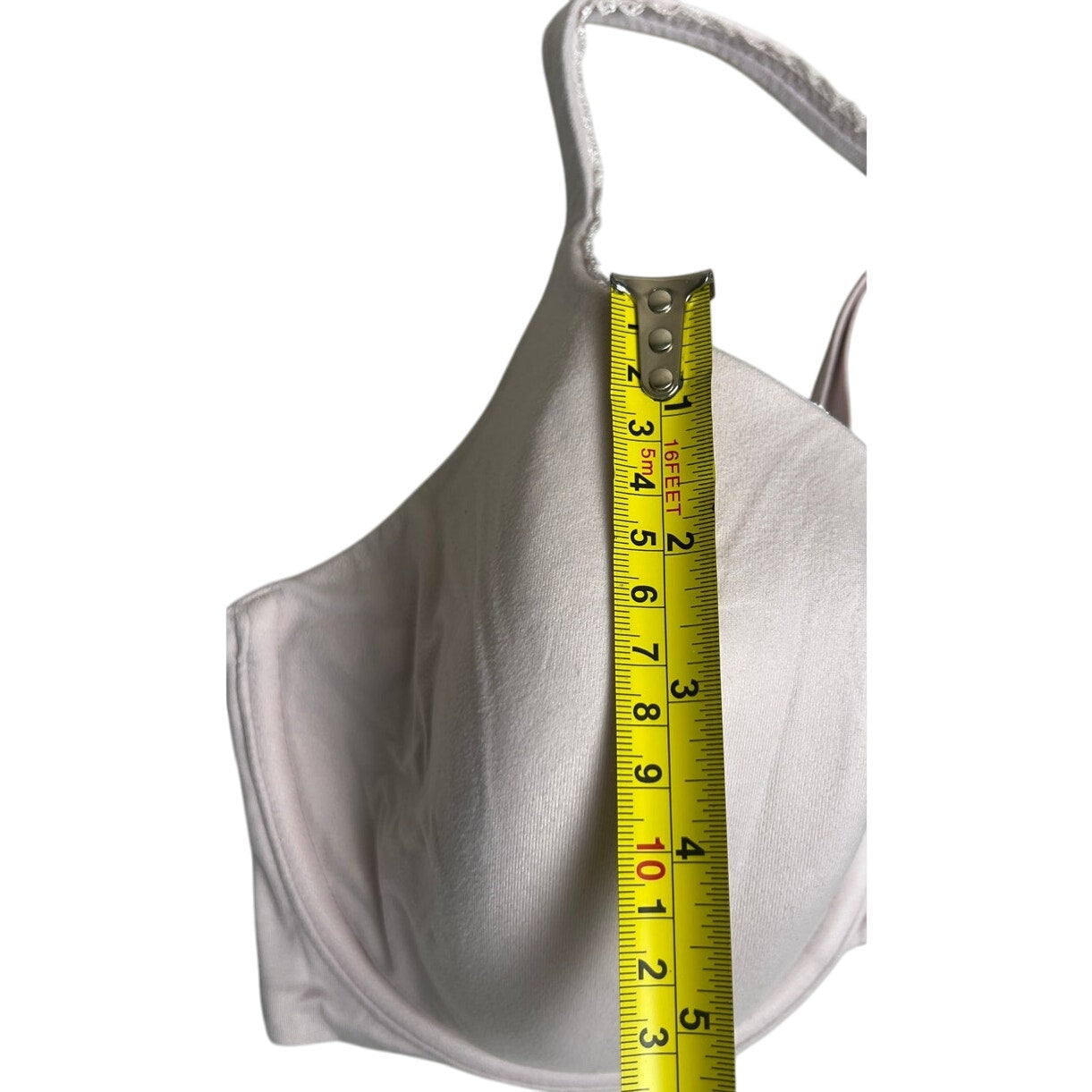 Victoria's Secret Lined Perfect Coverage 34DD White Everywhere Push Up Bra