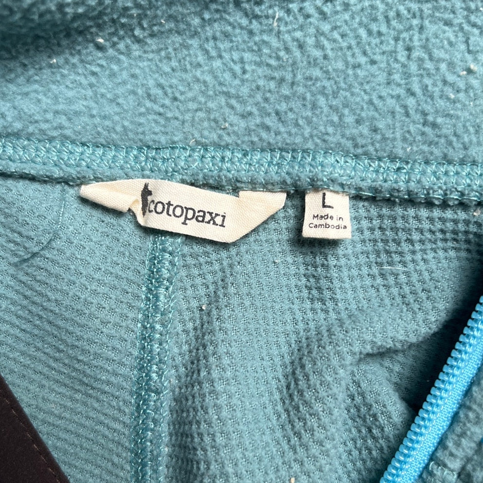 Cotopaxi Abrazo 1/2 Zip Fleece Pullover Jacket Size L Men's