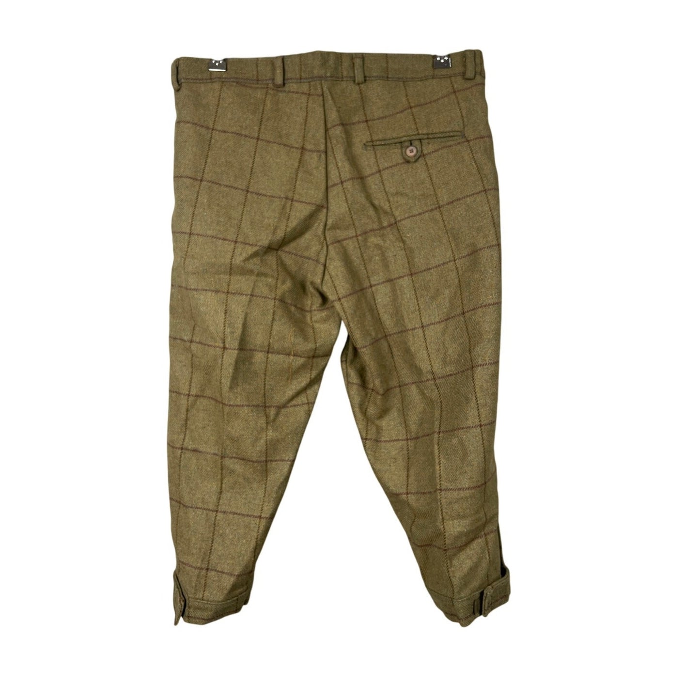 Alan Paine Rutland Tweed Breeks Dark Moss Men's Hunting Shooting Size 36