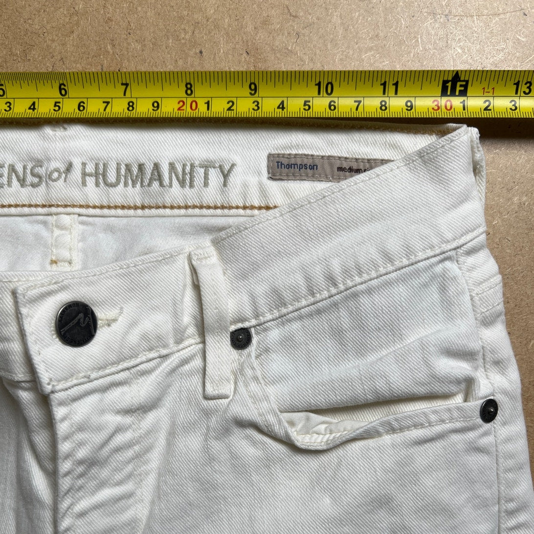 Citizens Of Humanity Los Angeles Women White Skinny Jeans Size 29