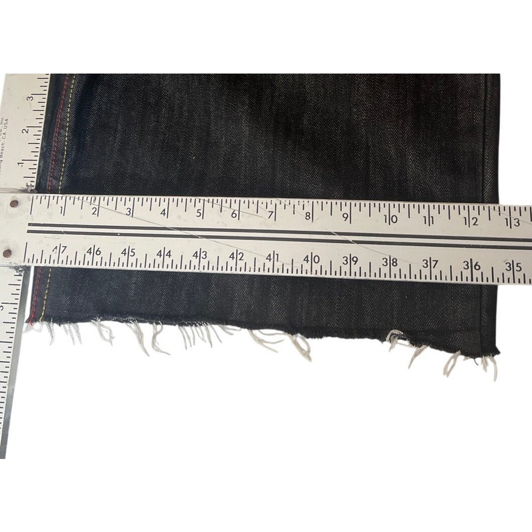 Royal Blue Y2K Baggy Cut Jorts Shorts Size 36 Denim