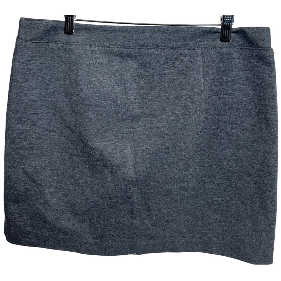 White House Black Market Heather Gray Women Skirt Size 12 Two Pocket