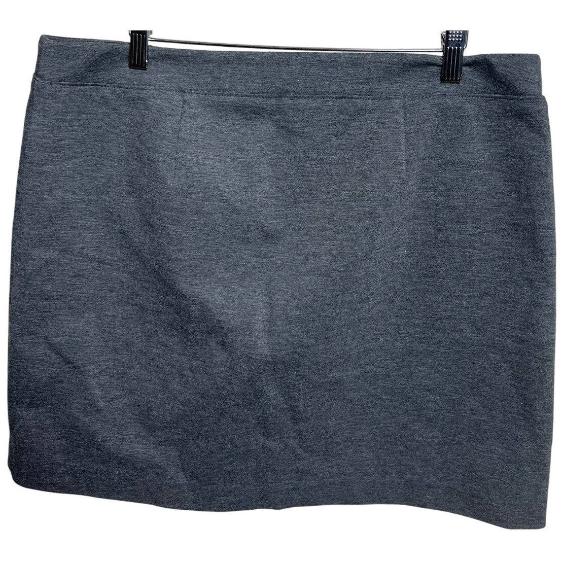 White House Black Market Heather Gray Women Skirt Size 12 Two Pocket