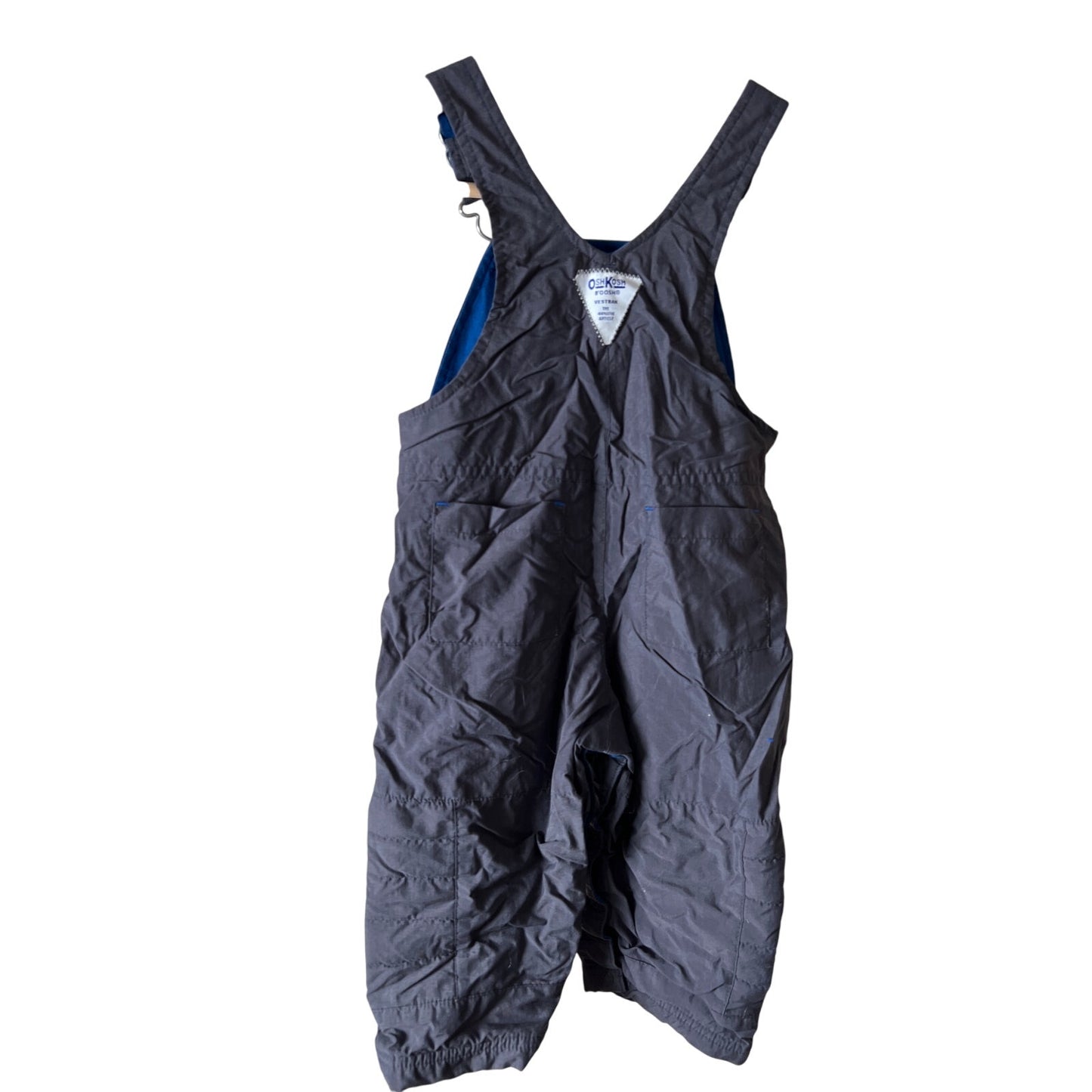 OshKosh B'Gosh Hockey Overrals 24M Nylon Gray Boys