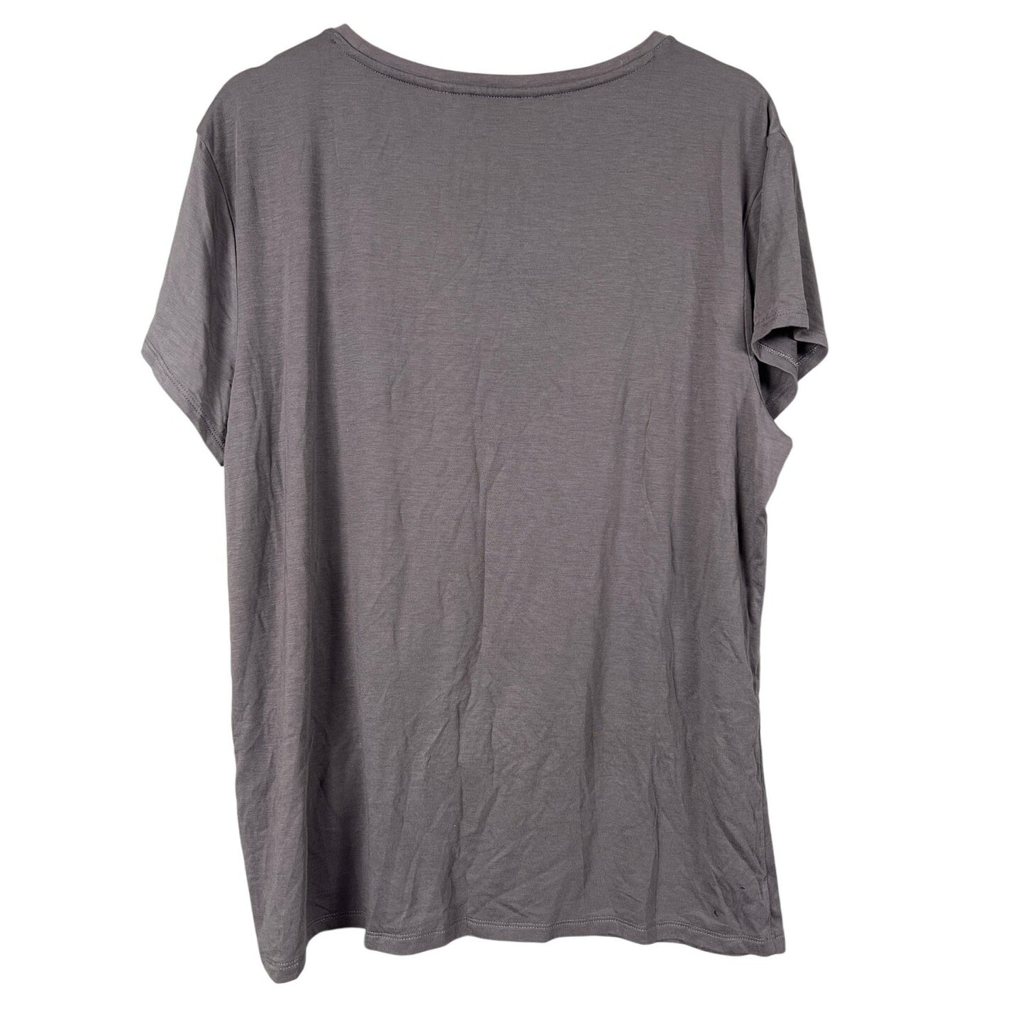 Athleta Women's Size XL Ultimate Logo Gray T-Shirt