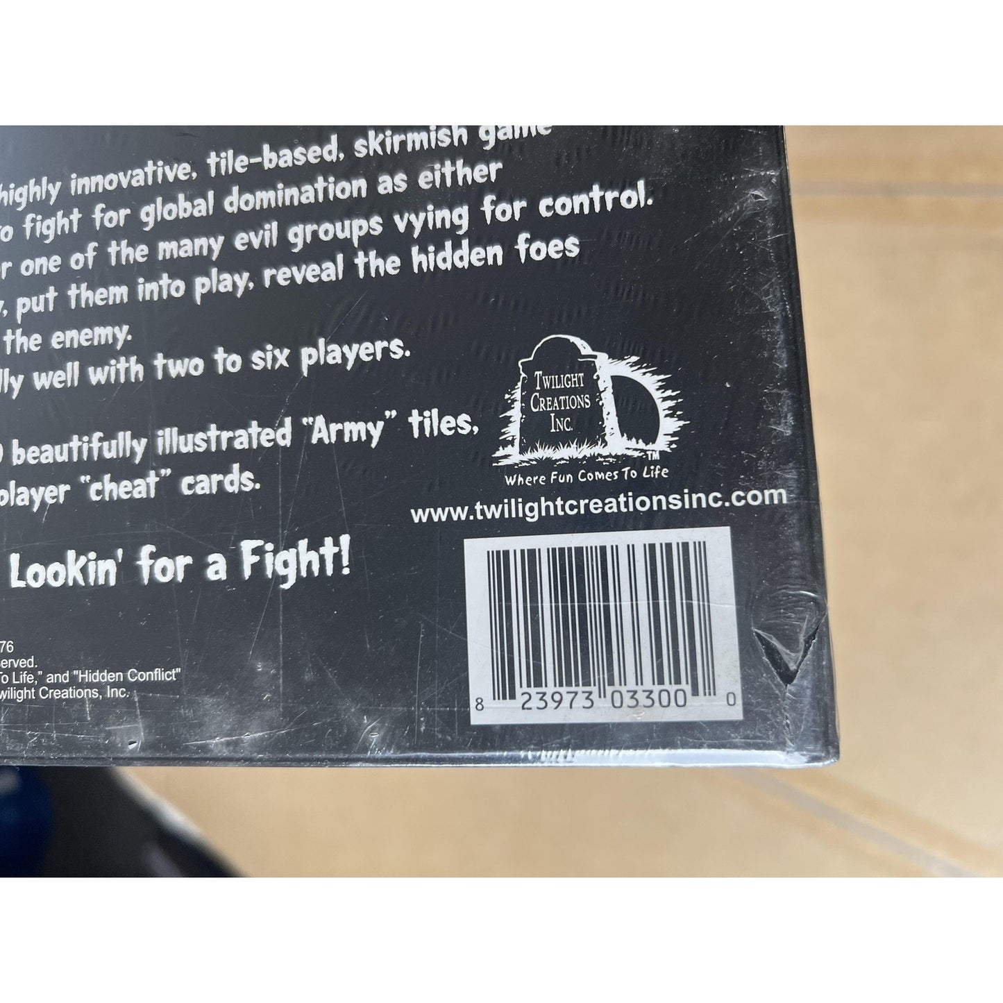 Twilight Creations Hidden Conflict Horror Tile Game 2-6 Players New Sealed