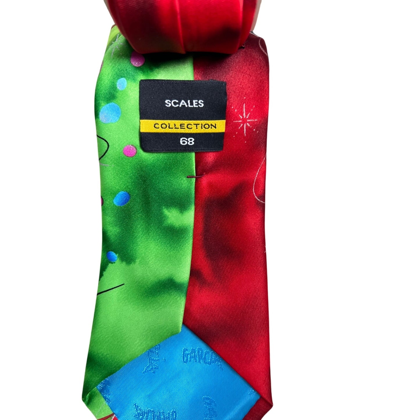 NWT Jerry Garcia Mens Designer Fashion Party Holiday Tie Colorful Red Green Blue