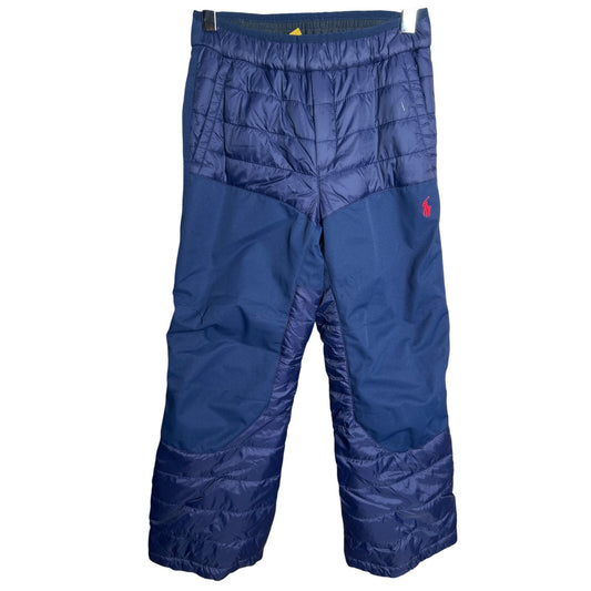 Polo Ralph Lauren Size 8 Small Navy Snowpants Elastic Waist