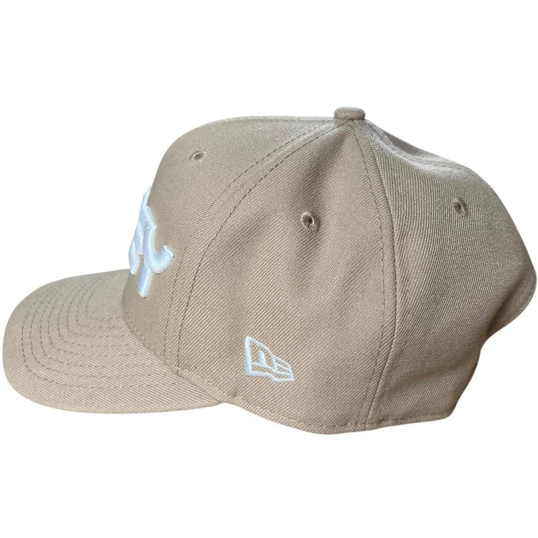 Oakley Hat Cap Snap Back Mens One Size Beige New Era 9FIFTY Original Fit Logo