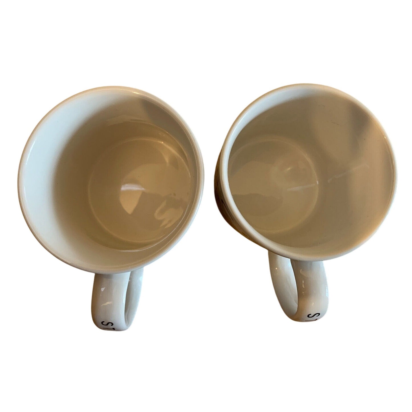 Starbucks 2005 SAN FRANCISCO City Scenes Barista 14oz coffee mug set - Qty 2