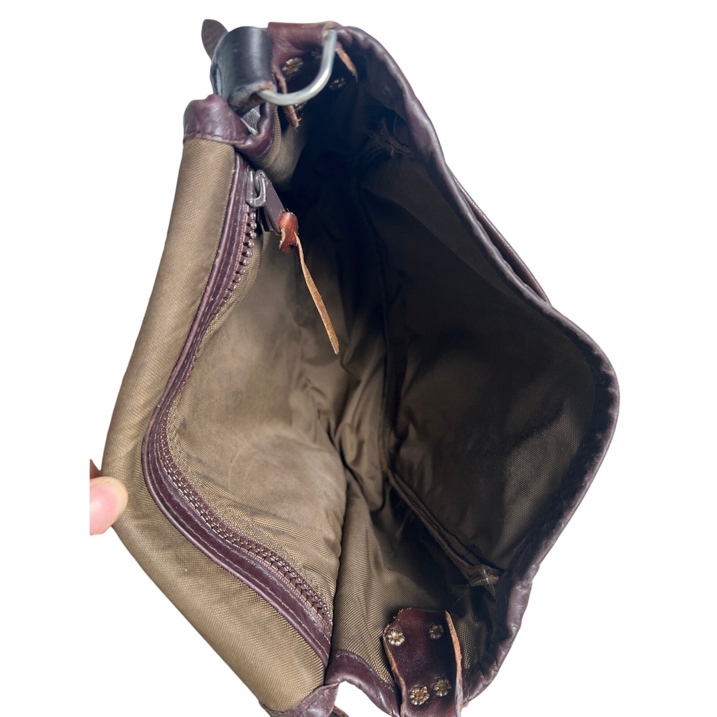 Duluth Pack Bison Leather Mini Haversack Purse