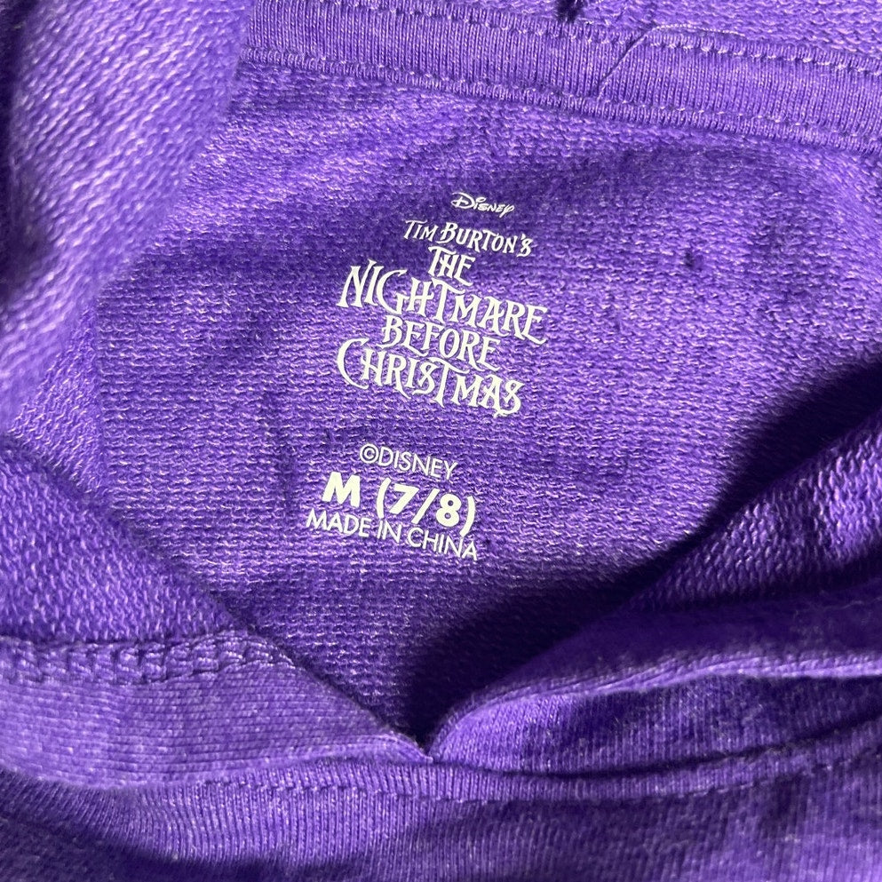 NWT Nightmare Before Christmas Halloween  Hoodie Dress with Long Sleeves Size M