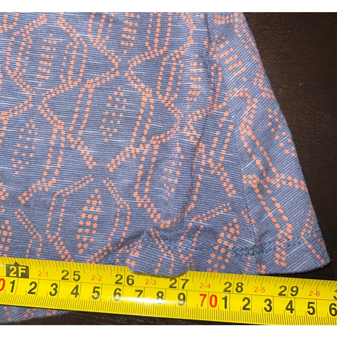 Toad & Co XL Women Purple Tribal Print Skirt Organic Cotton