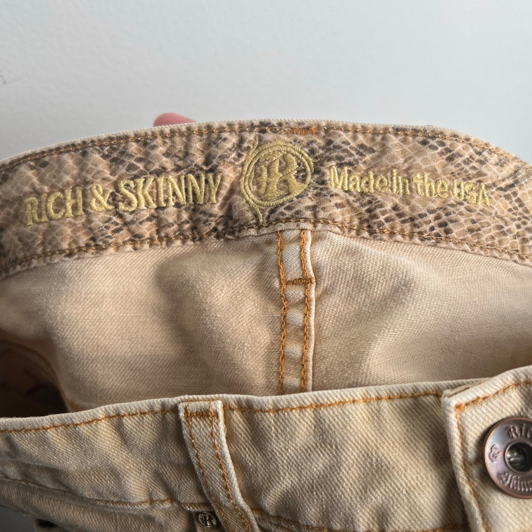 Rich & Skinny Women's Size 20 Tan Shorts