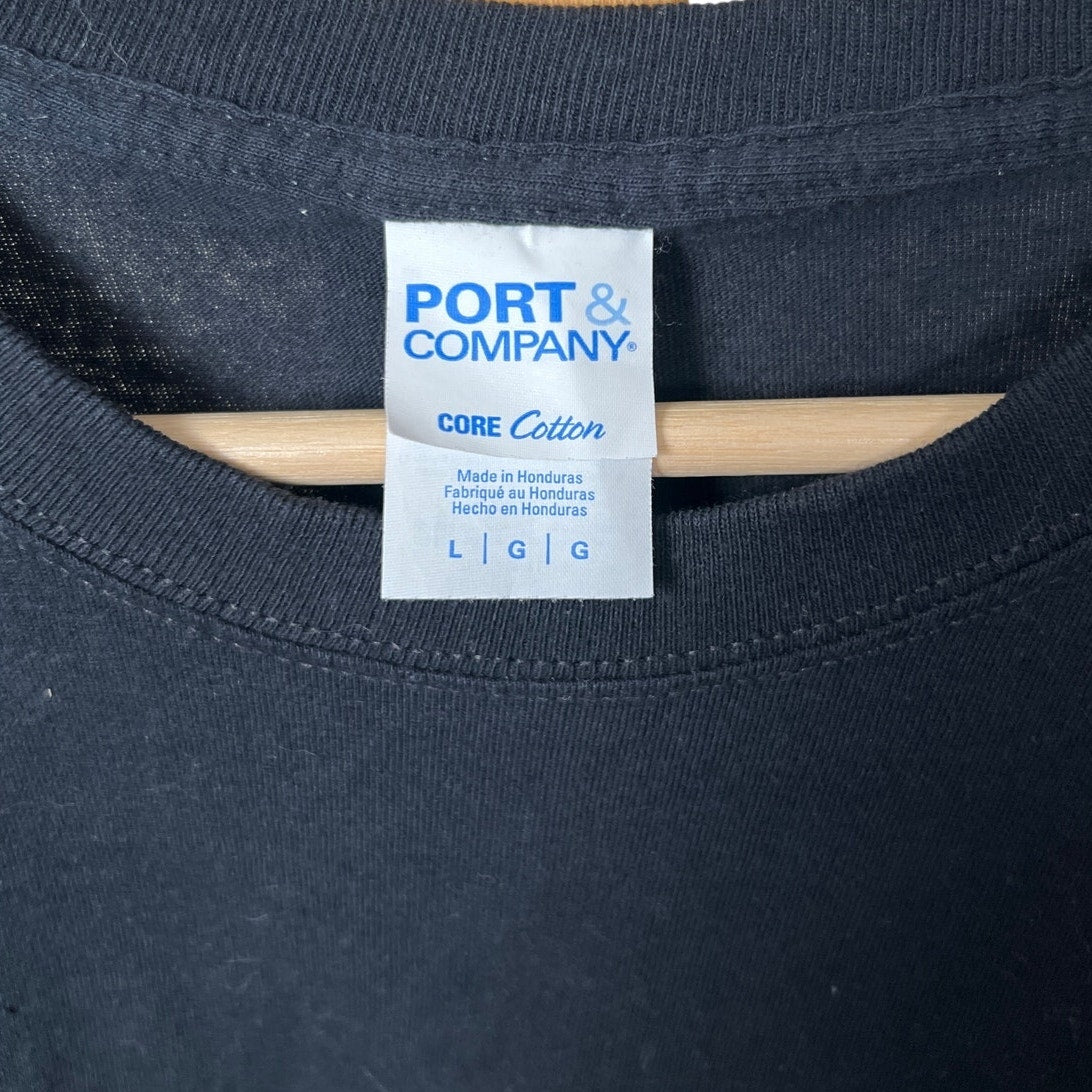 Mcdonald's J Balvin Familia Port & Company Large Black Shirt