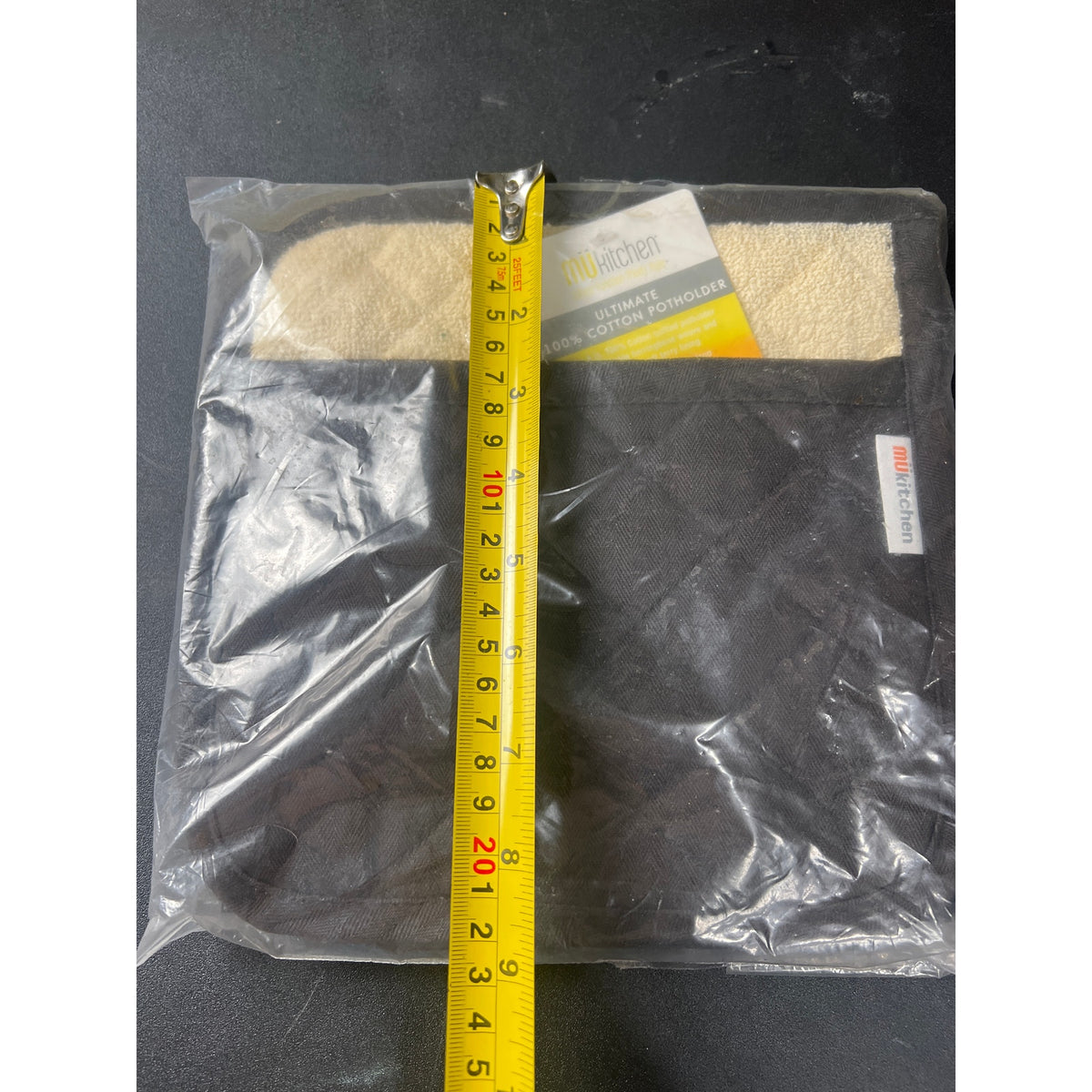 MuKitchen 100% Cotton Potholder NWT Sealed