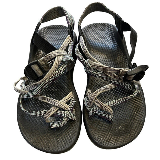 Chaco Women's Sandals Size 8 Green Purple Adjustable Strap