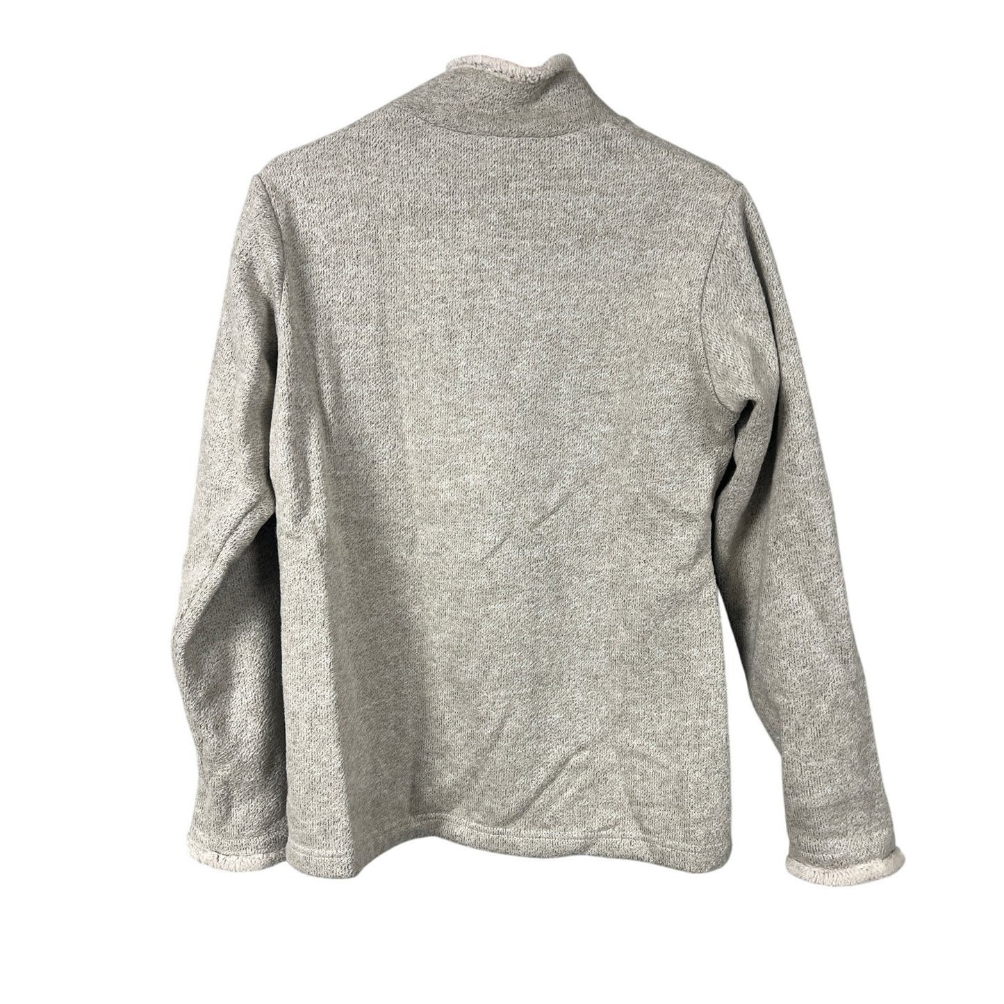 KUHL Women’s Gray Zip Pullover Fleece Sweater Long Sleeve Size M