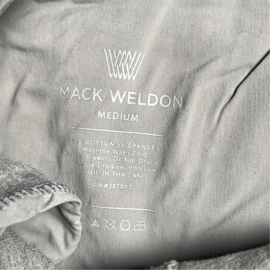 Mack Weldon Gray Mens Shorts Size M
