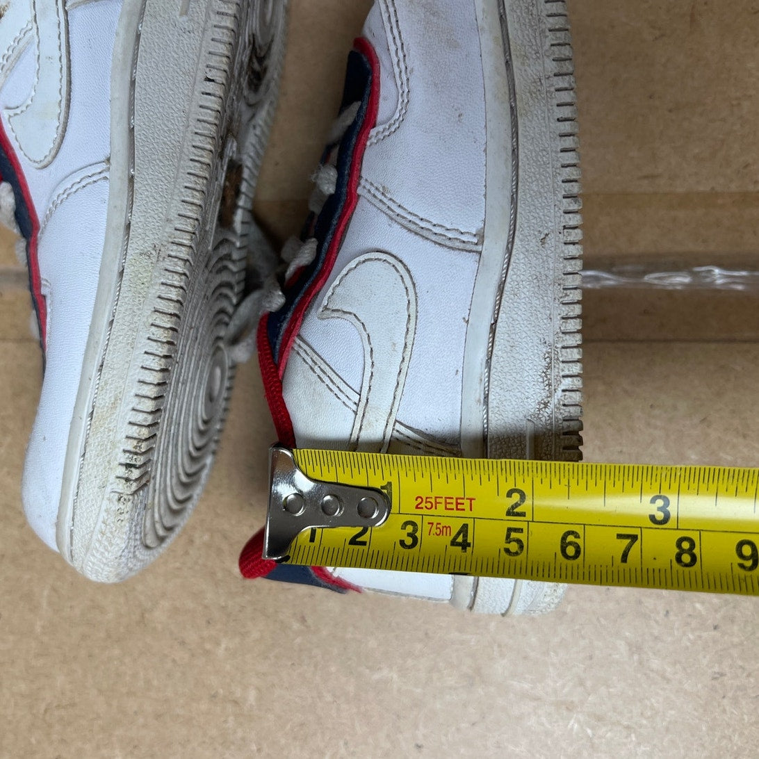 Nike Air Force 1 LV8 TD 'Double Layer Obsidian Red Kids 8C