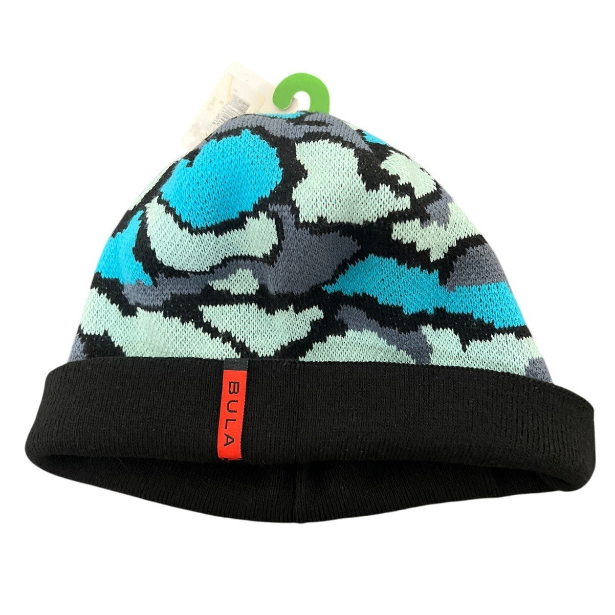 NWT Bula Camo BLue Gray Warm Beanie Unisex