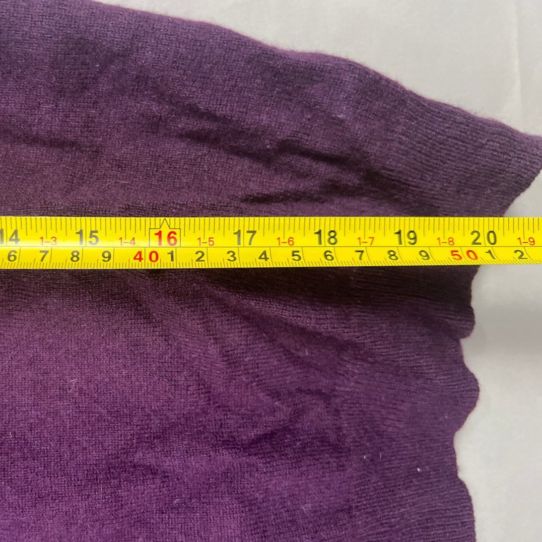 Lauren Ralph Lauren 100% Cashmere Purple Top Women Size M