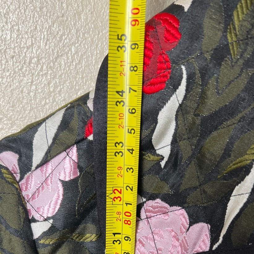 Kate Spade Small Rose Garden Brocade Topper Coat