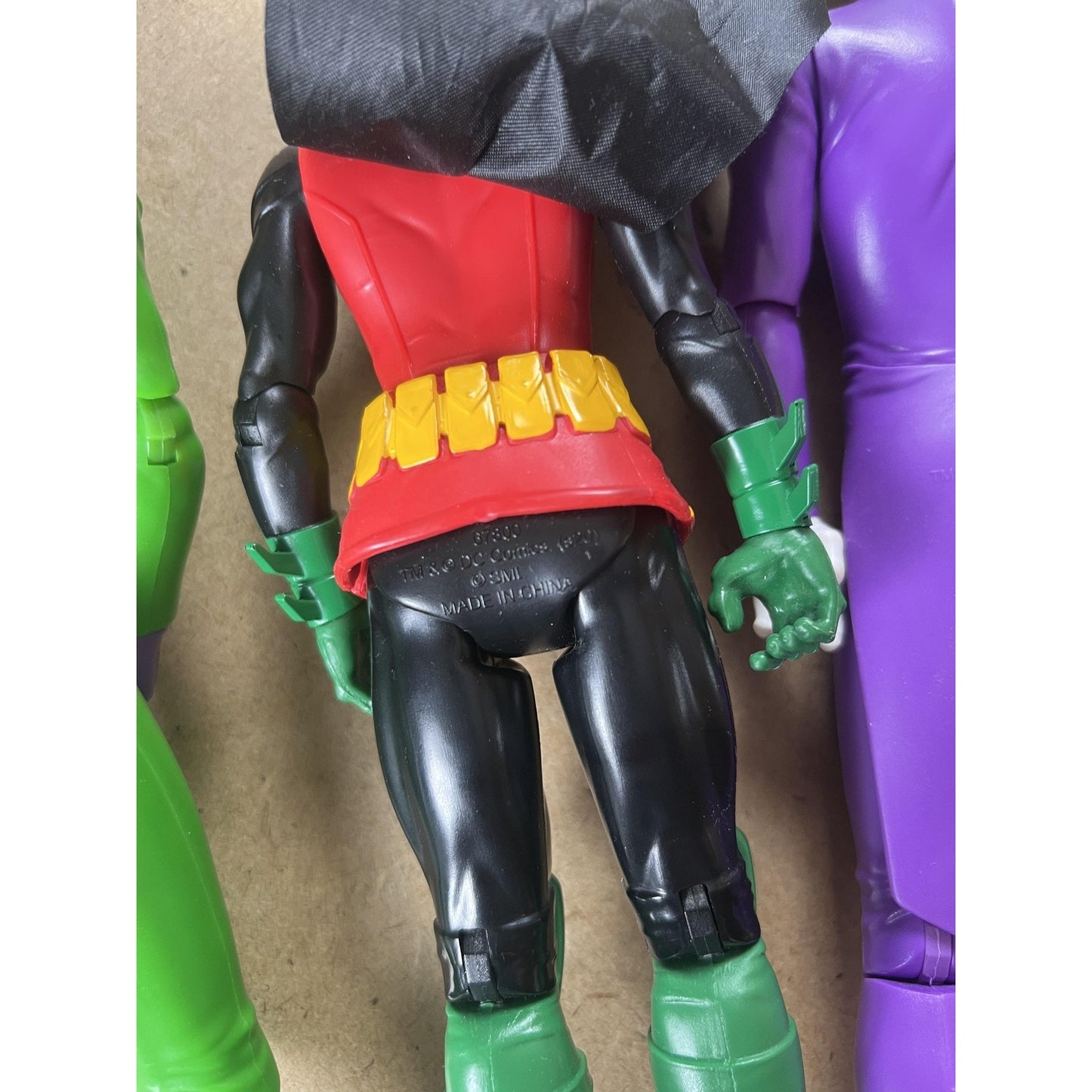 DC Comics Robin Joker Riddler Action Figure Lot Of 3 Multicolor Unboxed