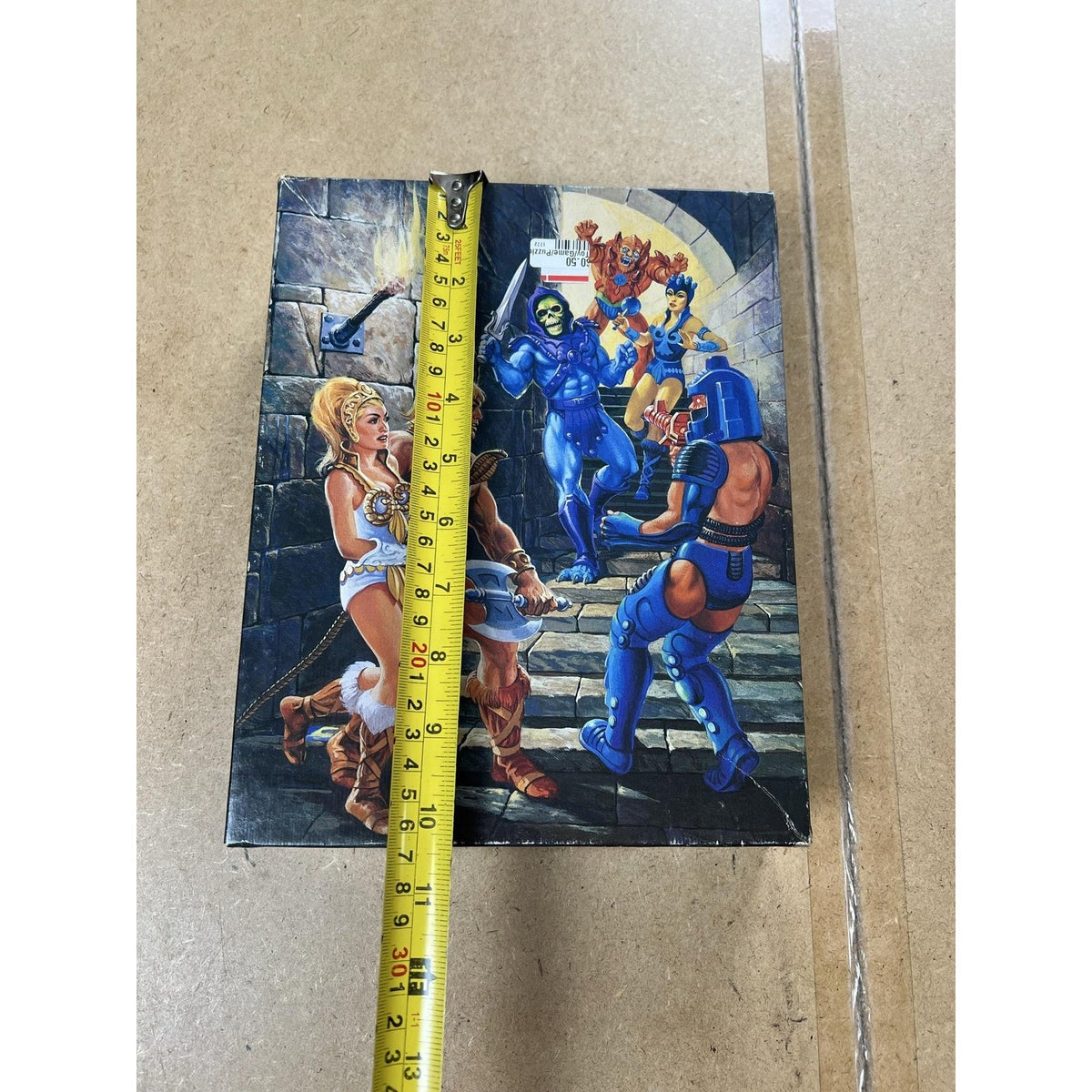 Masters Of The Universe Puzzle He-Man Skeletor Boxed Jigsaw Pieces Loose