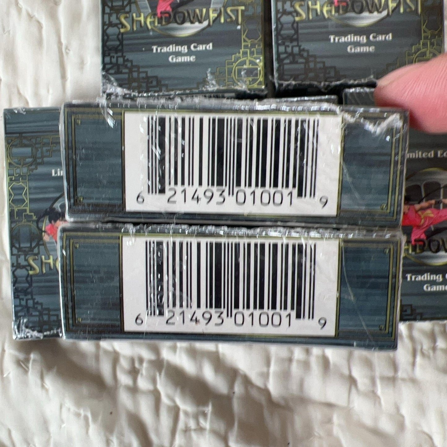 Daedalus Shadowfist Card Deck Standard Green Limited Edition Sealed Lot Of 9