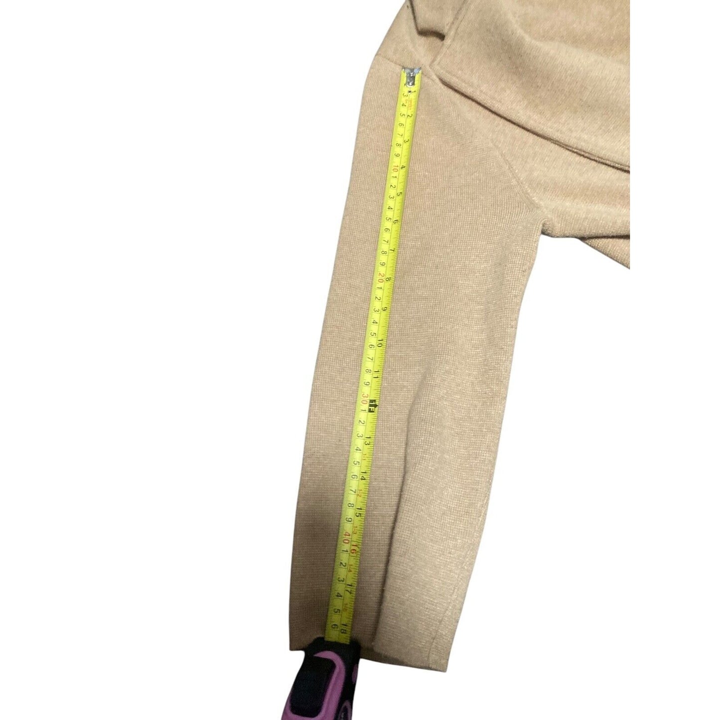 J.Crew 365 Women M Juliette Collarless Wool Blend Open Sweater Blazer Cardigan