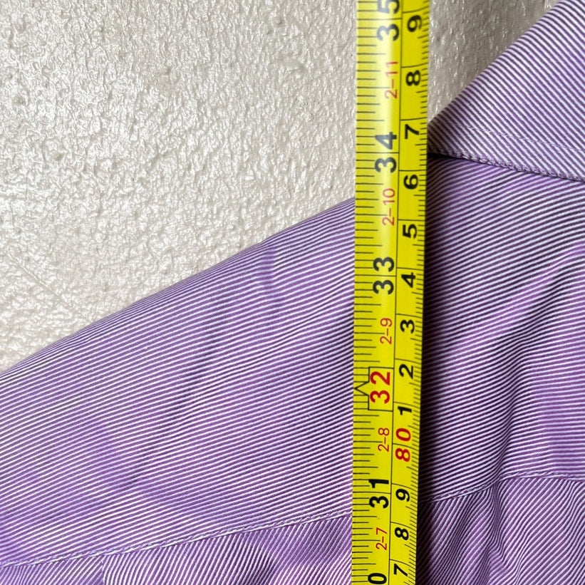 Peter Millar XL 100% Cotton Purple Button up