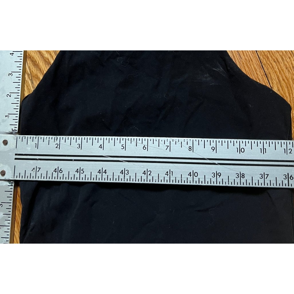 Lululemon Stain Black Tank Top *Dimension In Pictures*