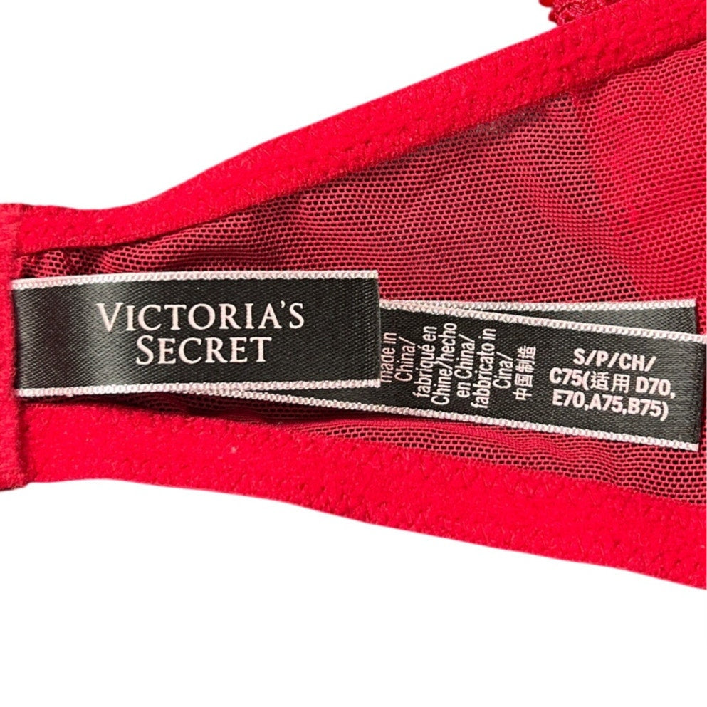 Victoria Secret Very Sexy Underwire Unlined Halter Bralette Bra Small