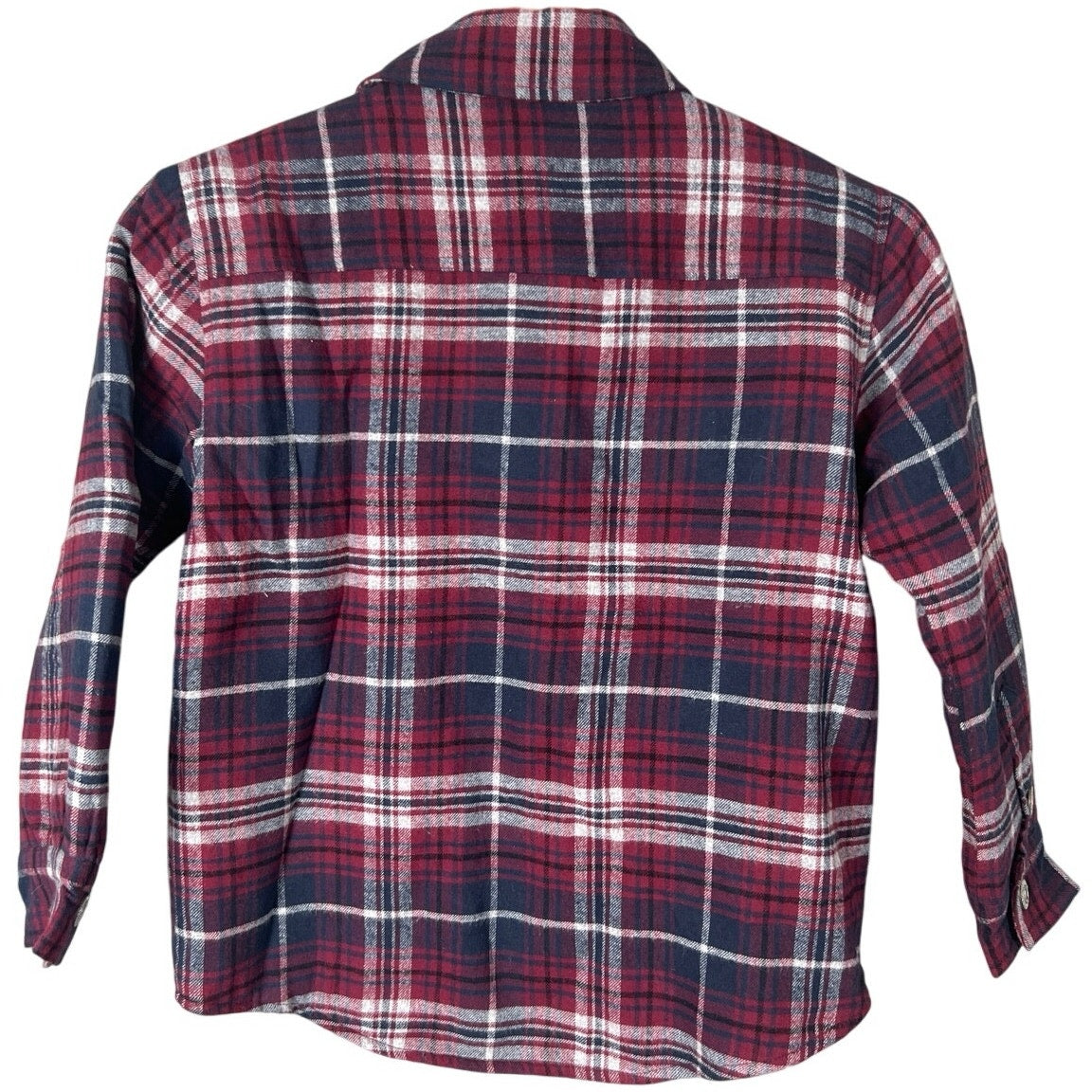 NWT Peek Small S 6 7 Aiden Plaid Flannel Button Down Outerwear